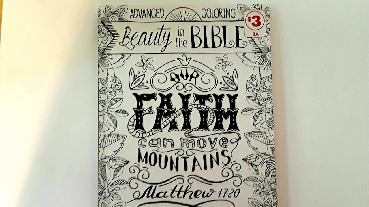 Flip Through of Beauty in the Bible Coloring Book