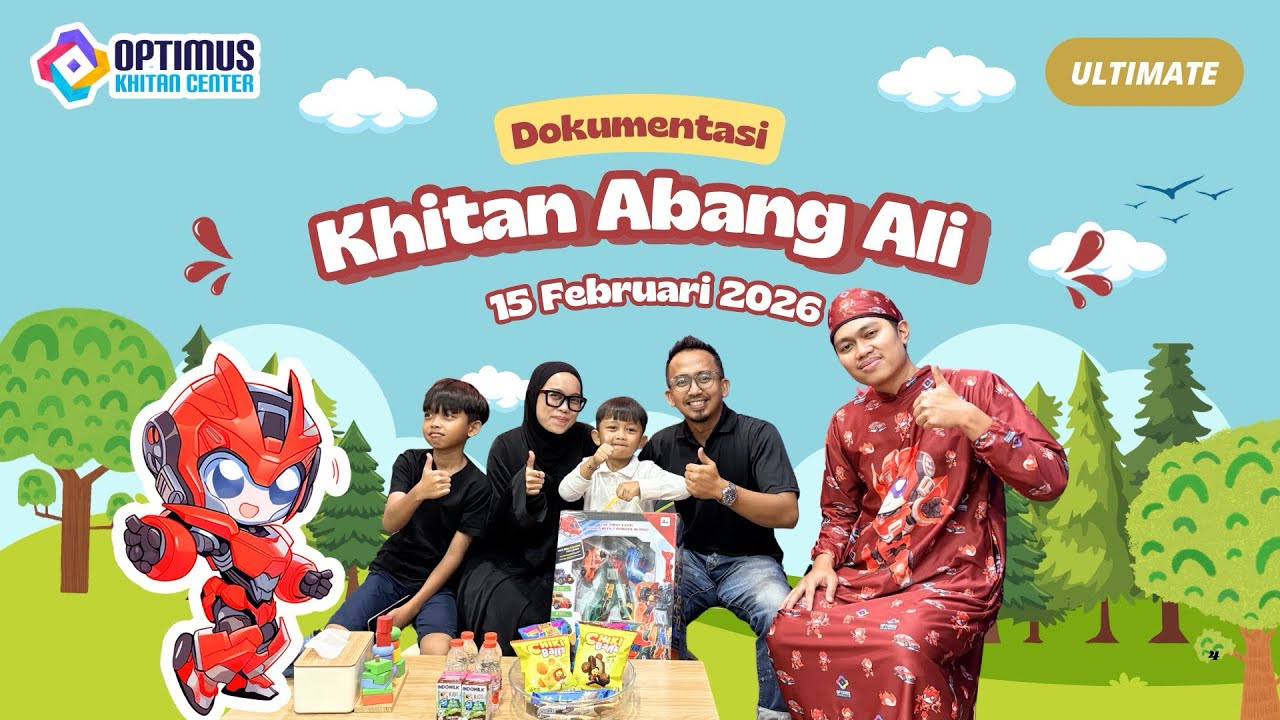 KHITAN SERU BARENG ABANG ALI DI OPTIMUS GUYS! 🥳👏🏻✨