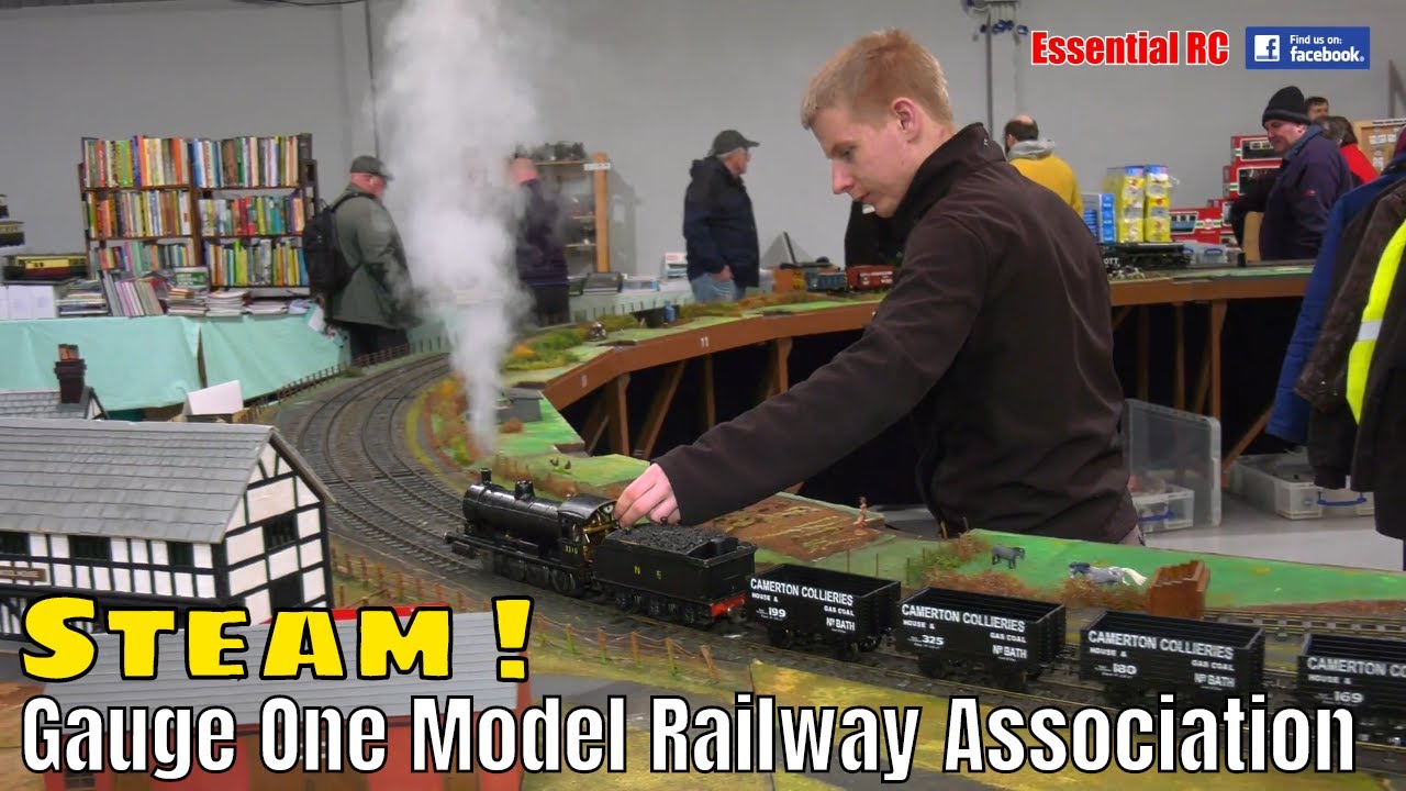 STEAM ! Gauge One Model Railway Association STANLEY MIDLAND railway layout (Meridienne Exhibitions)