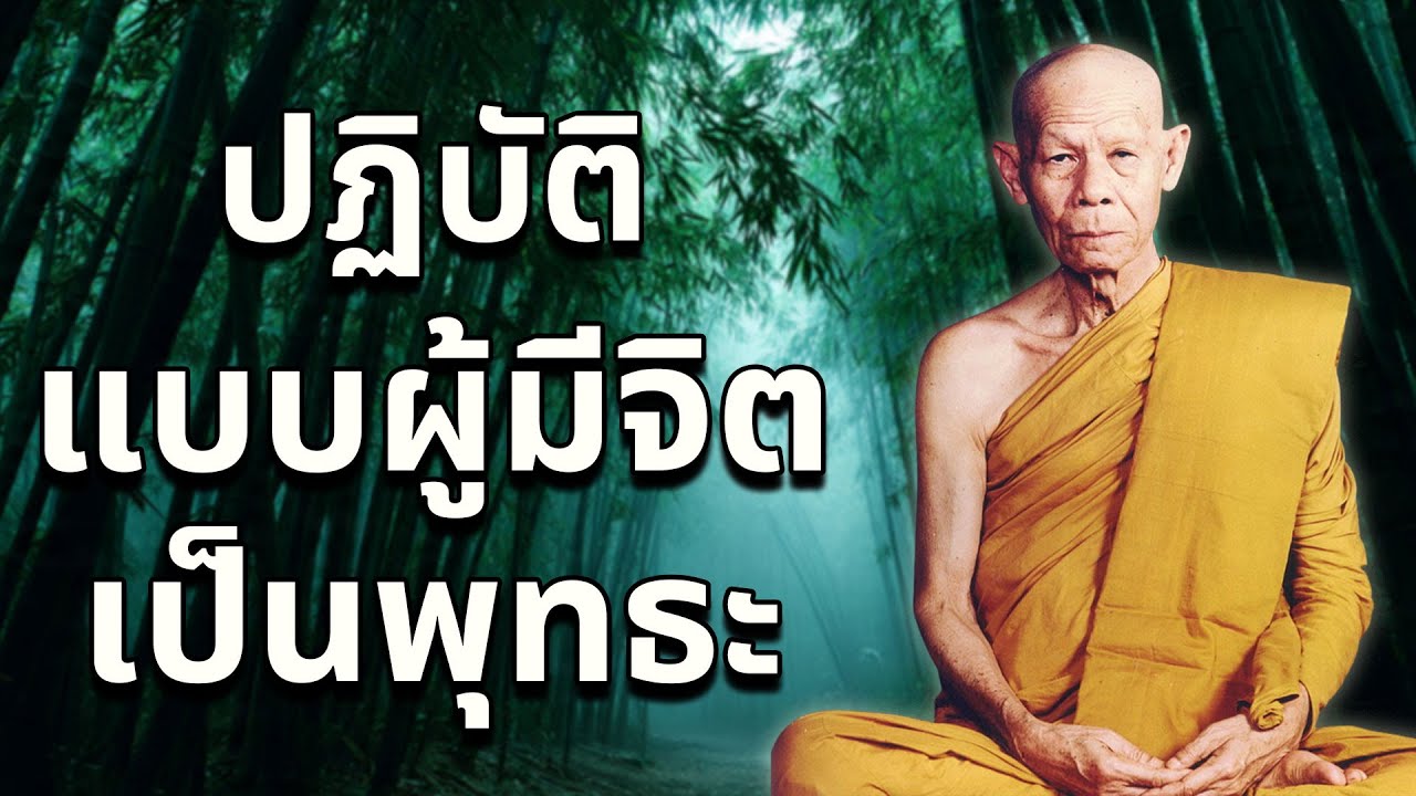 ปฏิบัติแบบผู้มีจิตเป็นพุทธะ หลวงพ่อพุธ ฐานิโย วัดป่าสาละวัน