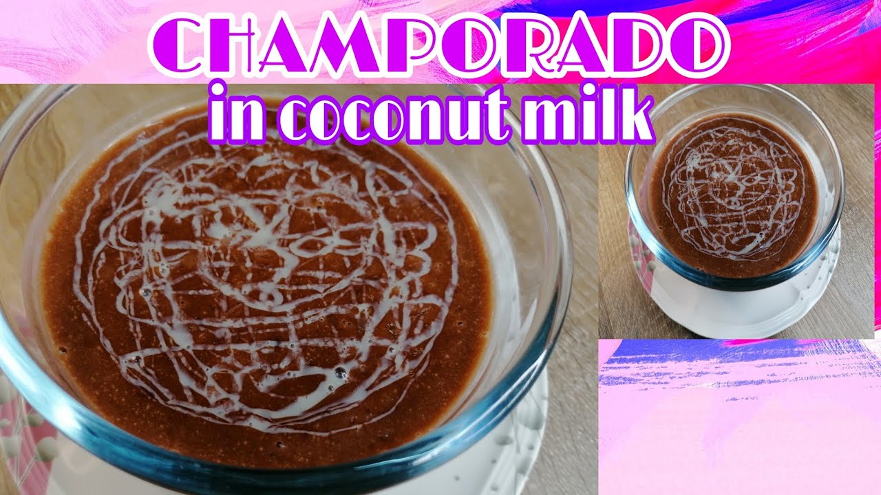 CHAMPORADO in COCONUT MILK || Nheng's Kitchen