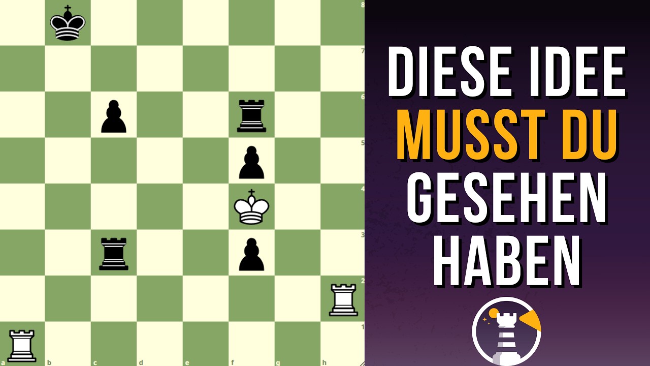Wie gewinnt Wei&szlig; in dieser genialen Schachstellung?