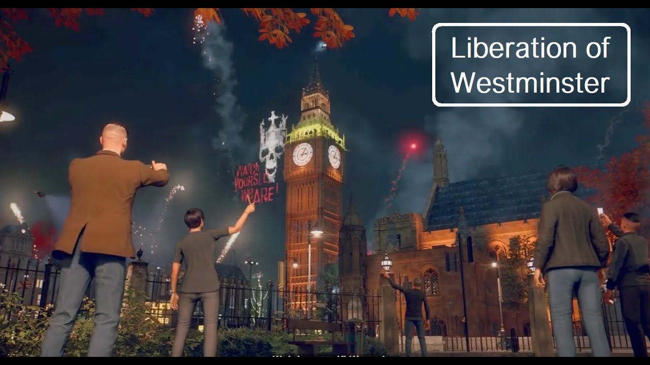 WATCH DOGS LEGION - Cutscene - Liberating Westminster
