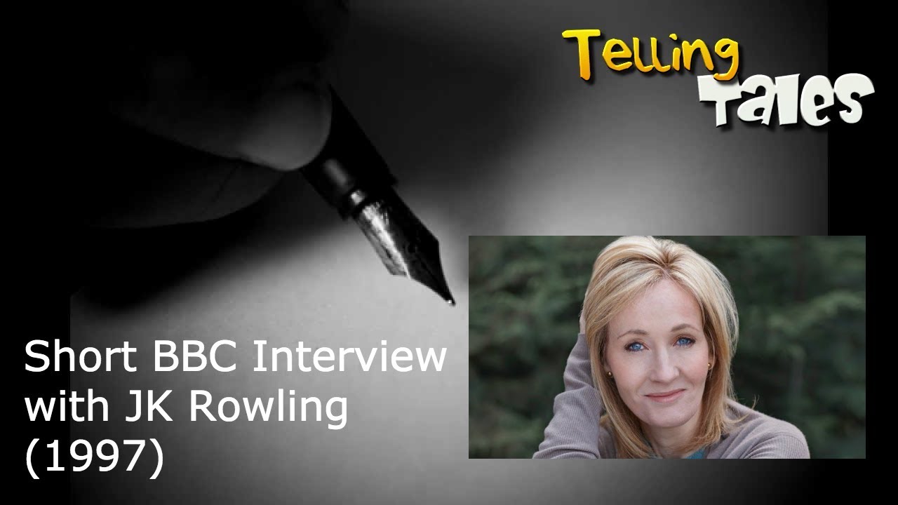JK Rowling's first TV appearance in 1997