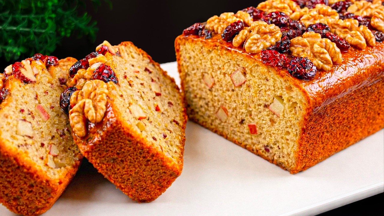 Ohne Mehl! Ohne Zucker! Ich habe seit einem Jahr kein Brot mehr gegessen! Diätetisches Rezept!