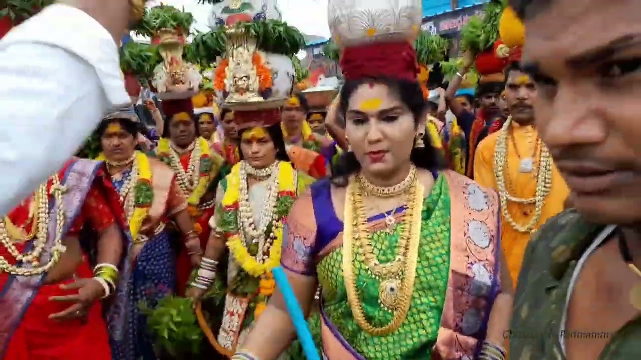 Chilkalguda Padmamma and Jogini Shamala  Bonam At Edupayala Durga Matha Temple #yedupayala