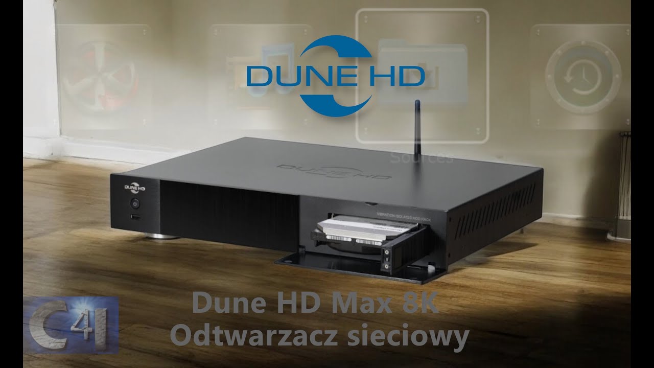 Dune HD Max 8K najlepszy odtwarzacz multimedialny 2024