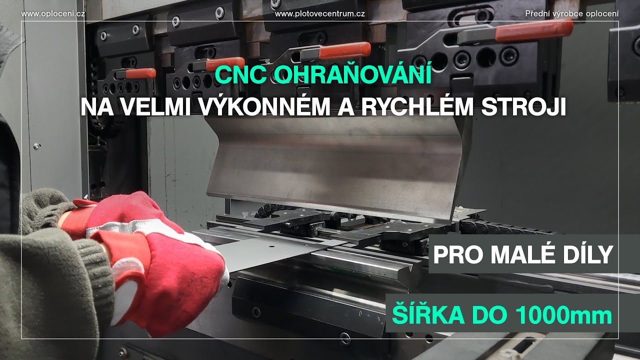 CNC ohraňování do šírky 1000mm | Plotové centrum Kopeček