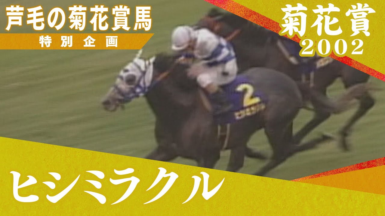 芦毛の菊花賞馬 #４【ヒシミラクル】2002年菊花賞 　実況：馬場鉄志