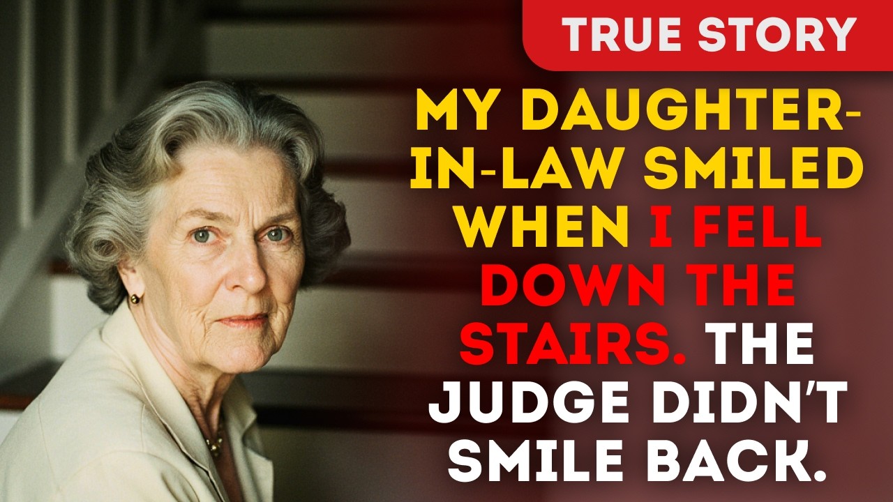 My Daughter-In-Law Smiled When I Fell Down The Stairs. The Judge Didn’t Smile Back.