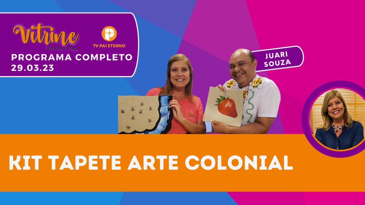 Claudia Pacheco recebe Juari Souza no Vitrine Aprenda e Fa&ccedil;a