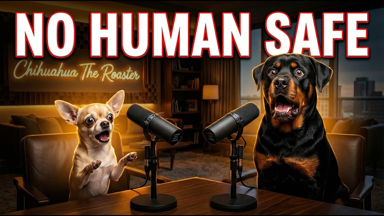 Chihuahua Roasts Human Phone Addiction | The Truth Will Hurt You | #FunnyDogs #dogpodcast