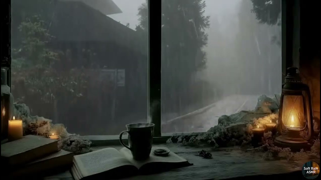 Chuva Intensa para Relaxamento Profundo e Sono 😴 | Som de Chuva Calmante para Dormir Rápido