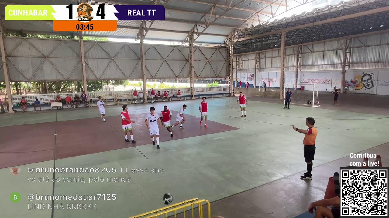 SEGUNDA RODADA FUT-5: CUNHABAR X REAL TT