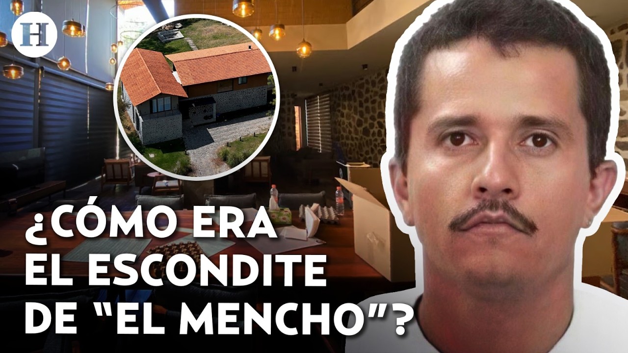 ¡Vivía lleno de lujos! Así era la cabaña que fue la última guarida de “El Mencho” en Tapalpa