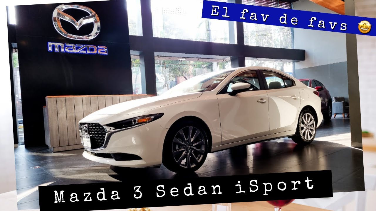 Mazda 3 Sedan iSport, un vehículo bien equipado