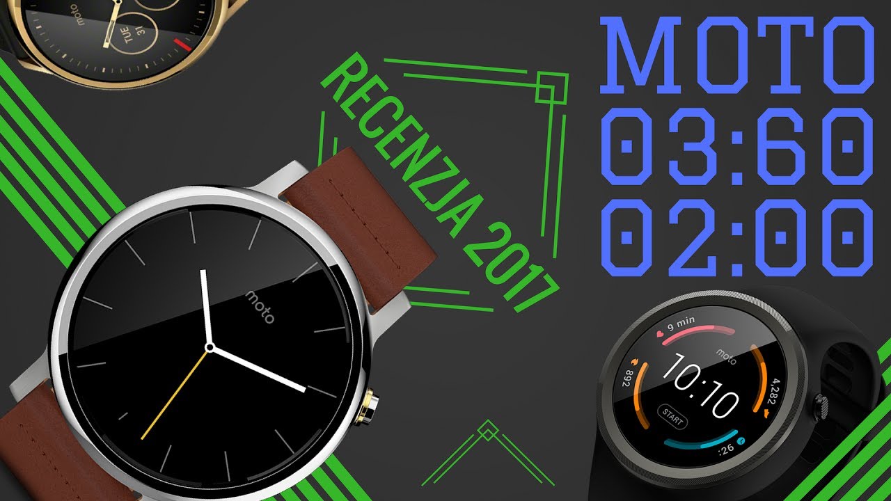Lenovo Moto 360 2 Generacji  Recenzja & Test & Opinia & Smartwatch 2017