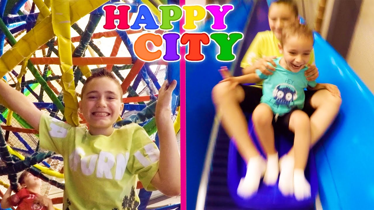 VLOG - FUN INDOOR à HAPPY CITY ! - Parc d'attraction couvert - 1/2