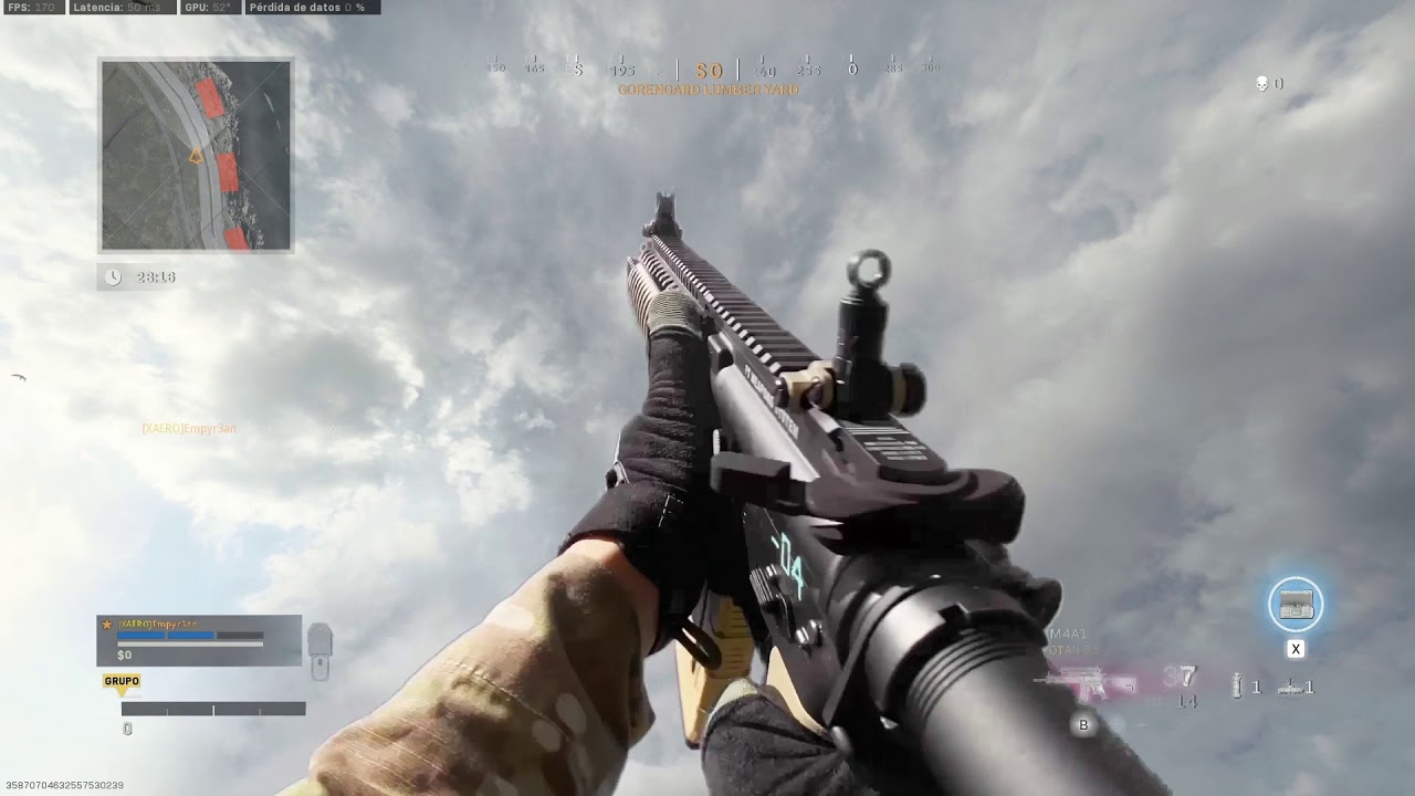 COD | WARZONE M4A1 REALISTIC TEXTURES
