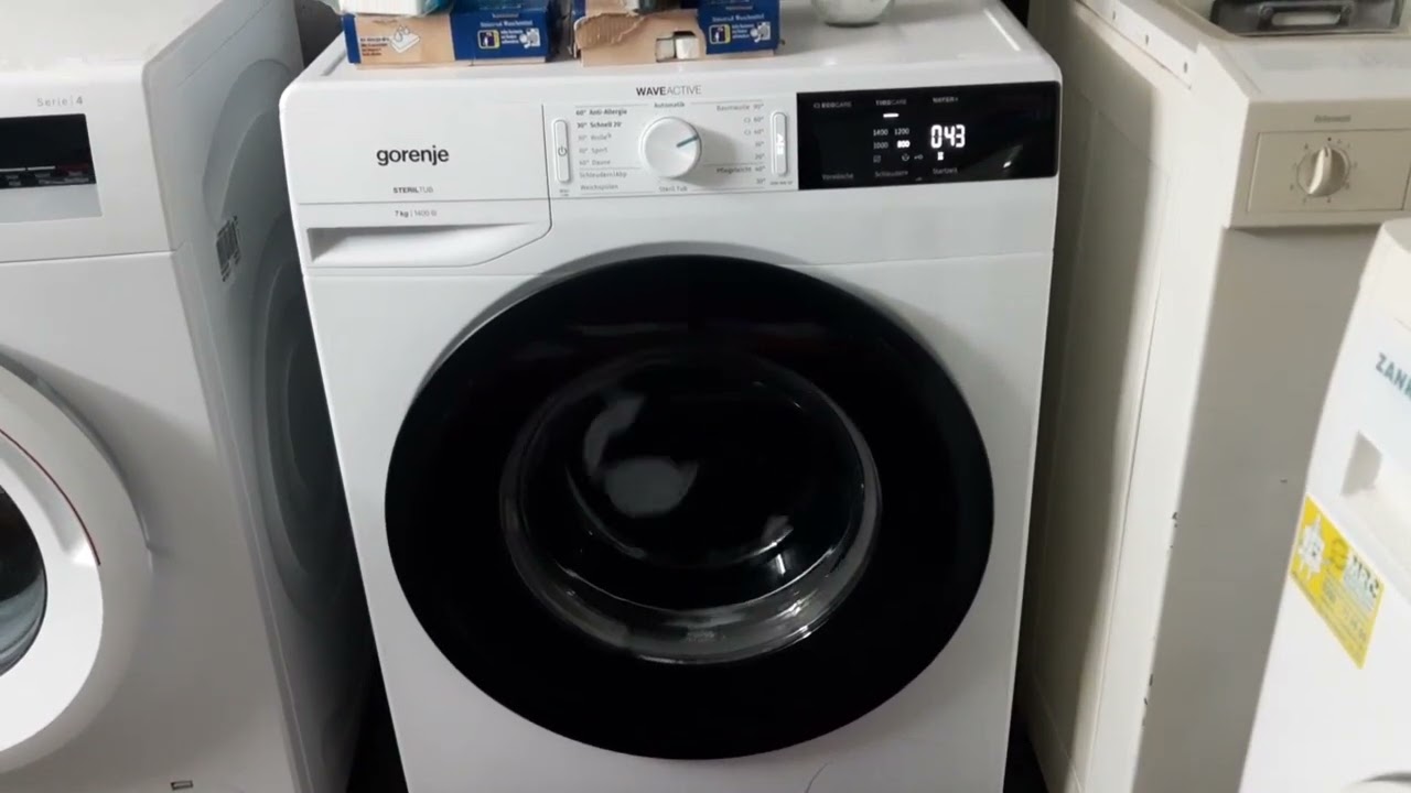 Gorenje WaveActive 40°C Buntwäsche
