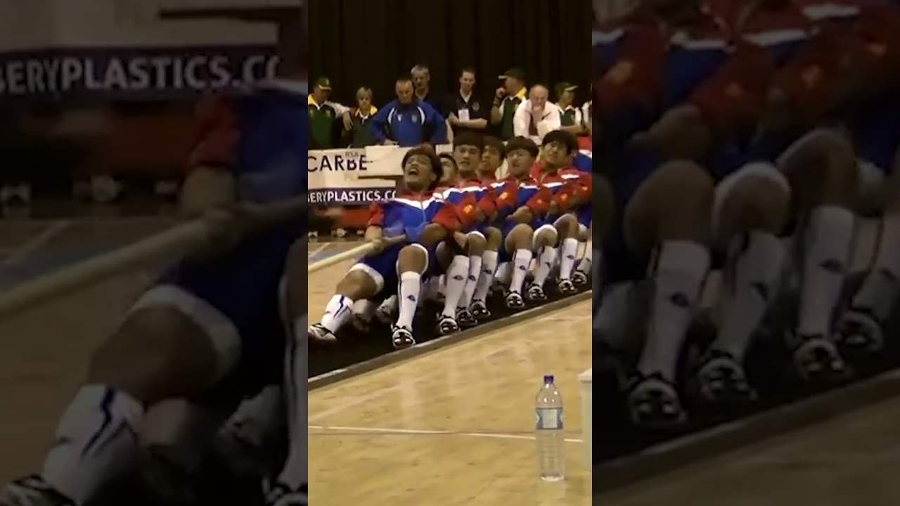 How Chinese Taipei Wins Every Time! 🎯💪 Tug of War Strategy Breakdown #shorts #strengthsports #skills