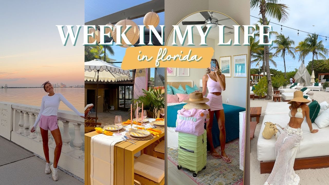 FLORIDA WEEK IN MY LIFE 🌴👯🎶 new years reset, dance classes + chris stapleton concert in miami