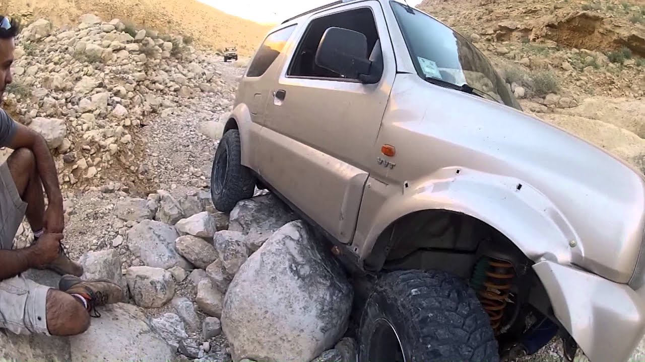 נחל קינה, כמריר וגמל Project samurai- Rockcrawling in the desert 2013