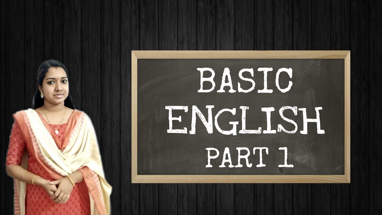 Part 1 - English Basics In Malayalam For PSC/SSC/RRB | Parts Of Speech Grammar In Malayalam