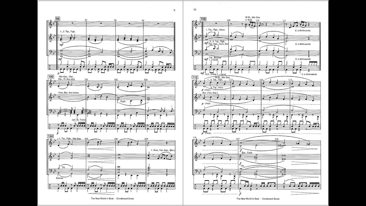 The New World in Beat - Antonin Dvorak - arr. Franz Watz