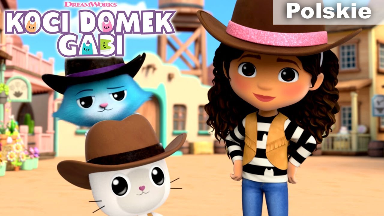 Wiśta wio! 🤠 Pom&oacute;żcie znaleźć kociskarb na Dzikim Zachodzie! | KOCI DOMEK GABI | Netflix