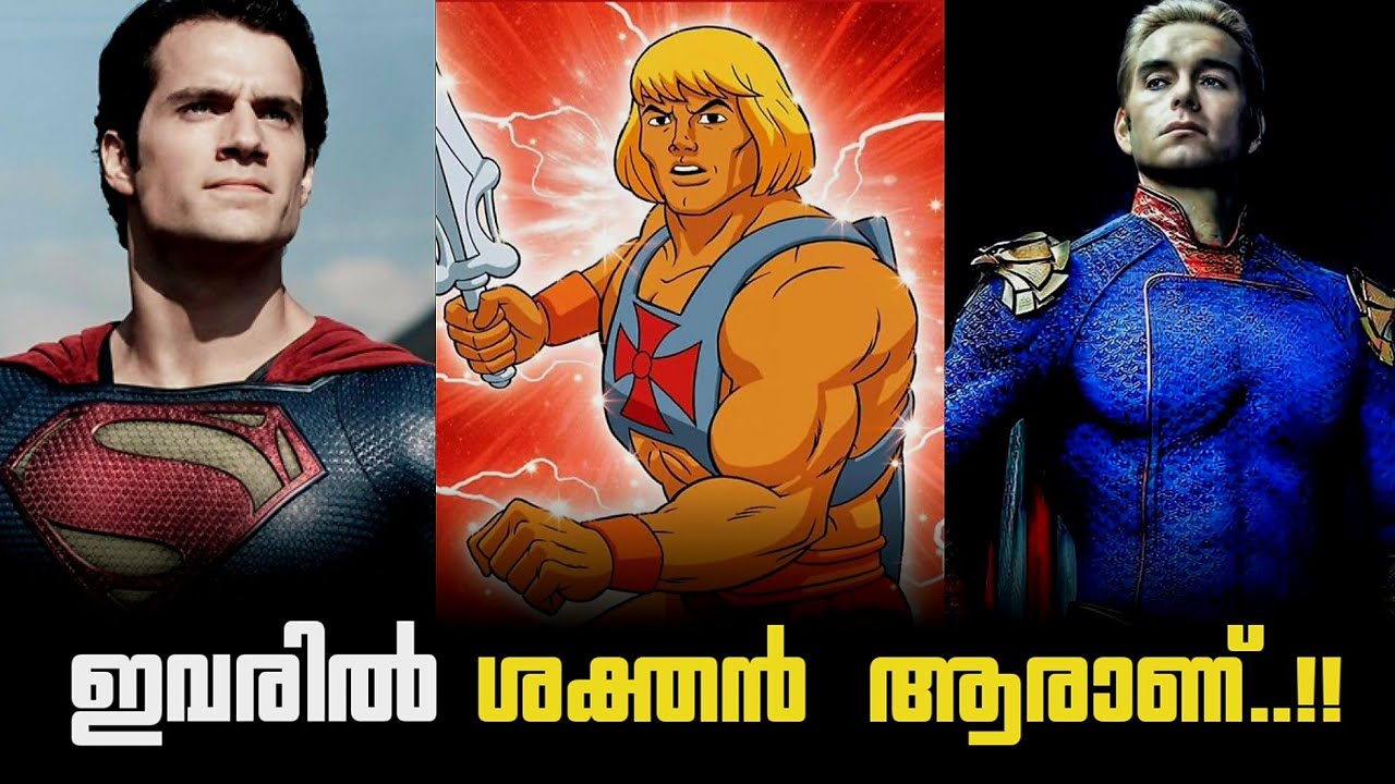 He Man vs Superman vs Homelander who is the real winner😱😱