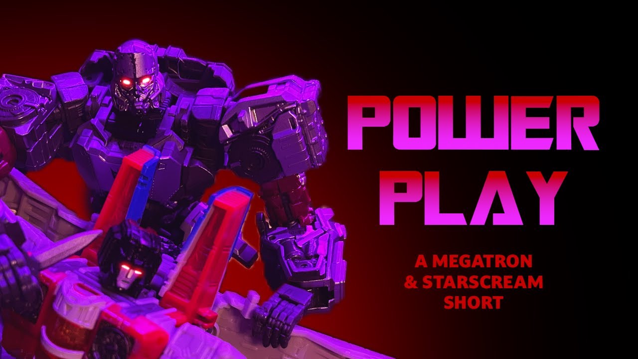 Power Play: A Megatron & Starscream Short Transformers Stop Motion
