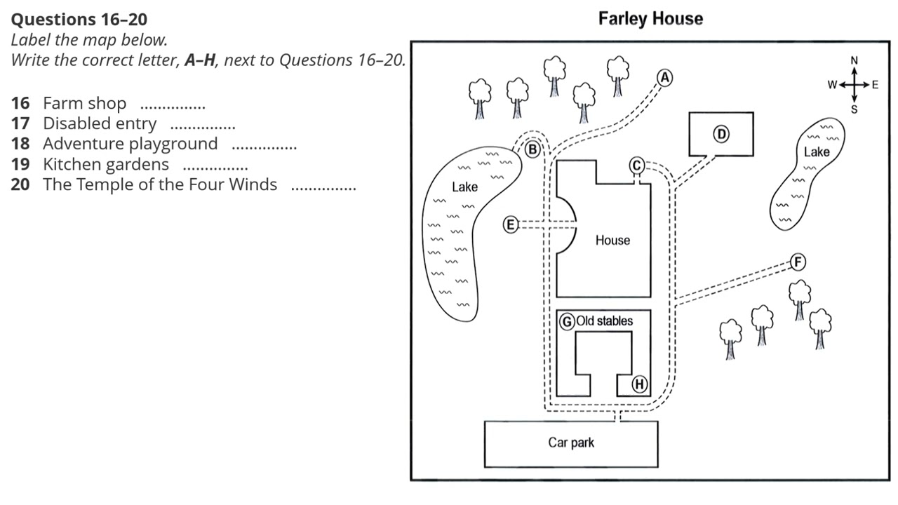 How to solve map in listening | Cambridge 19 -- TEST 1 -- IELTS Listening 2025 -- with Answers