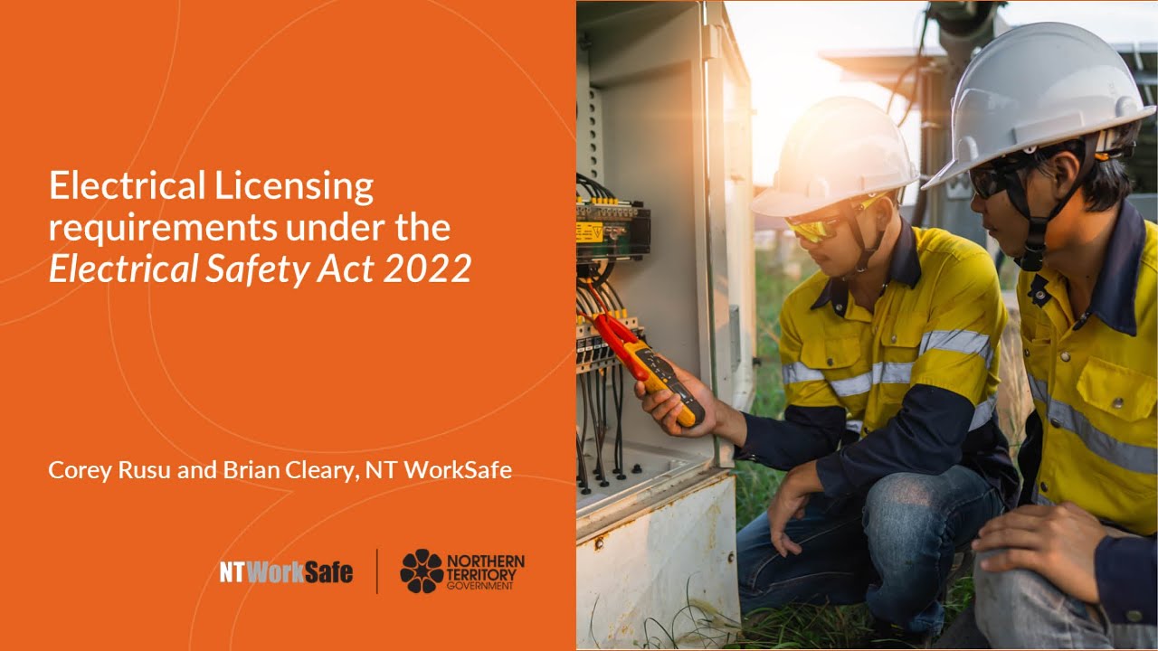 Electrical licences under the new Electrical Safety Act