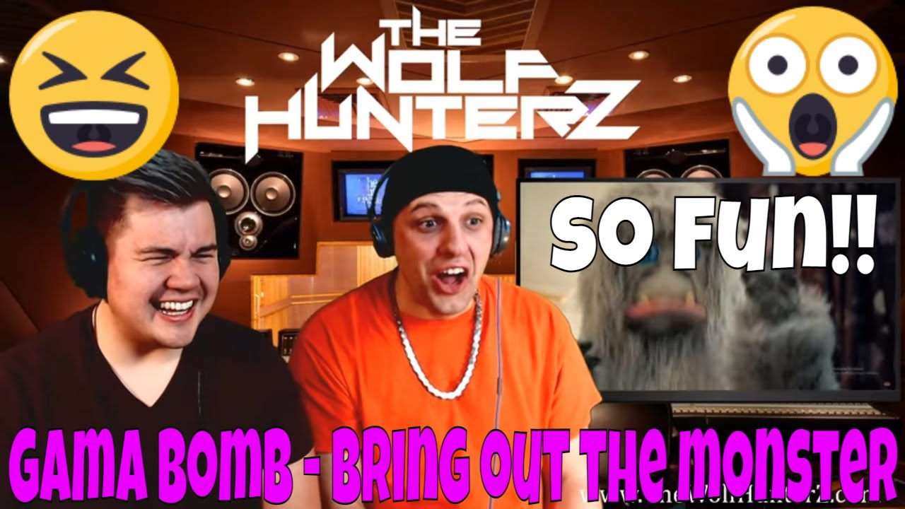 GAMA BOMB - Bring Out The Monster | Official Music Video | THE WOLF HUNTERZ Jon and Travis Reaction