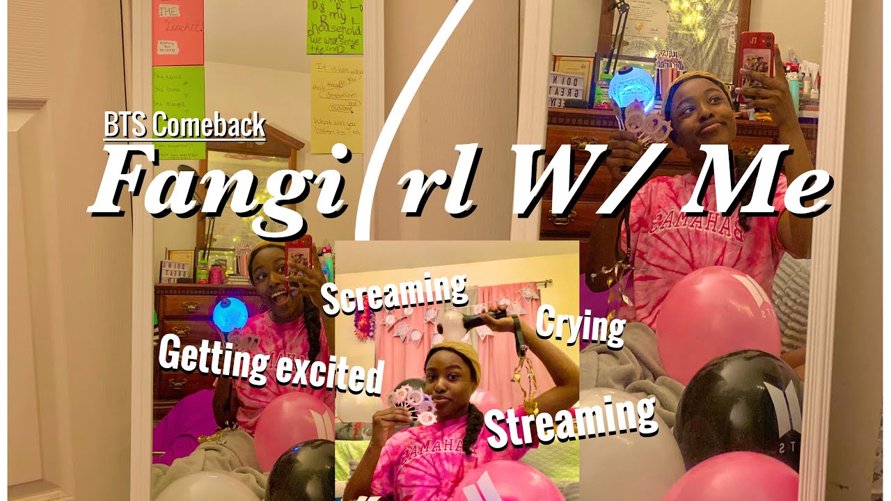 Fangirl w/ Me!!! (bts dynamite reaction)| iyana walker