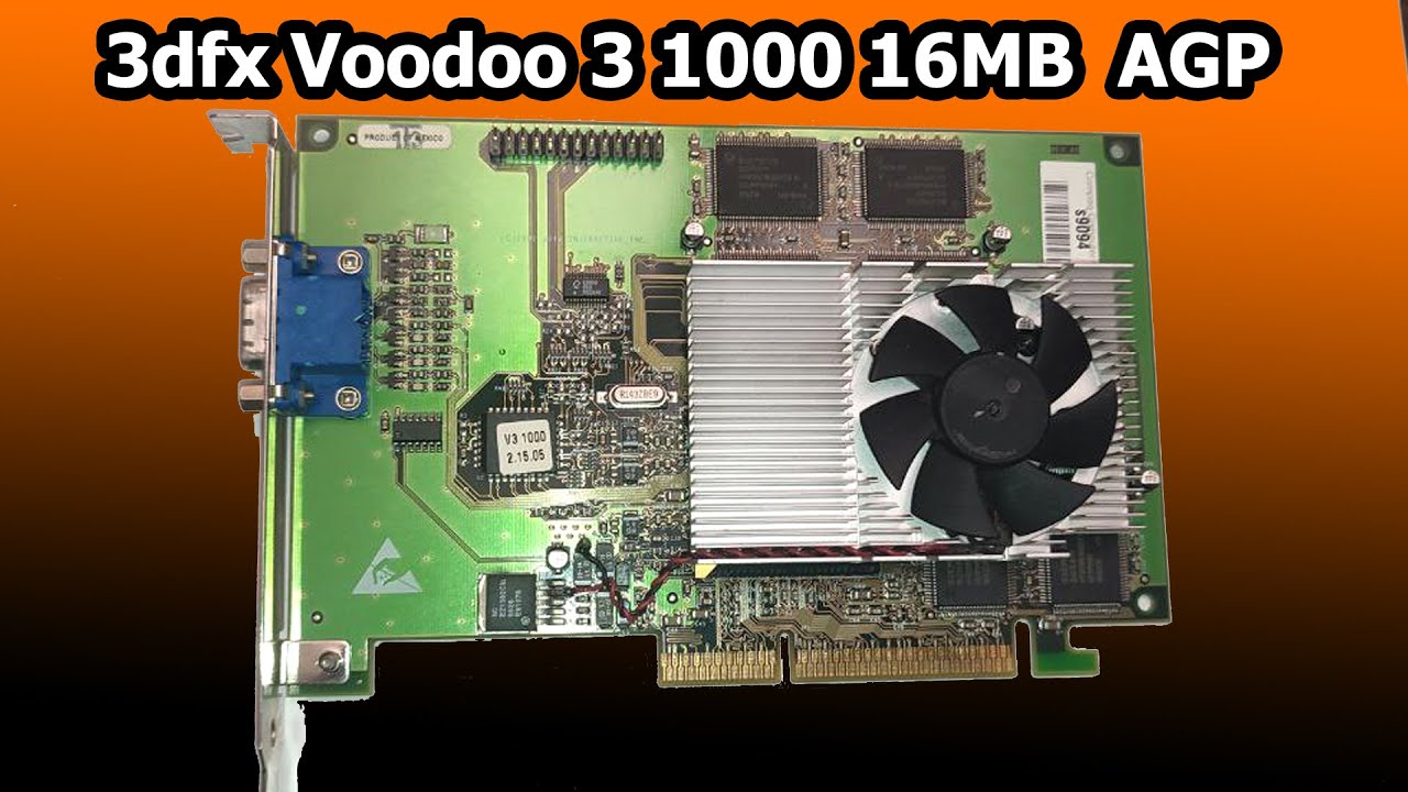 3dfx Voodoo 3 1000 AGP - Обзор, разгон и тестирование