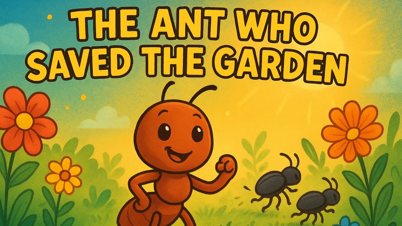 The Ant Who Saved the Garden | A Moral Story for Kids