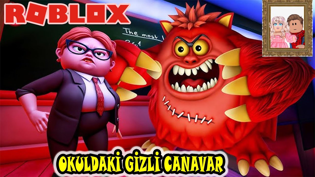 OKULDAKİ GİZEMLİ CANAVARDAN KAÇTIK | ROBLOX Grand School Escape | @mavisroblox @Roblox