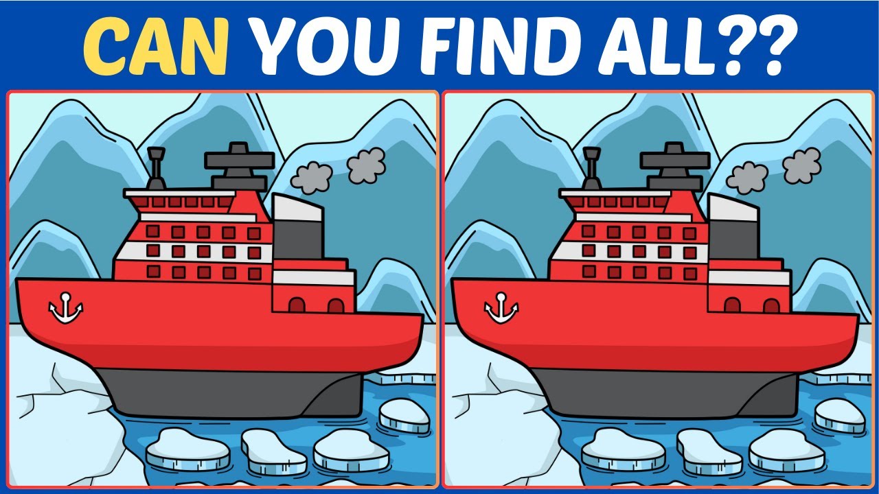 【Spot & Find The Difference】🌸Fun Activity for Improved Concentration and Memory!