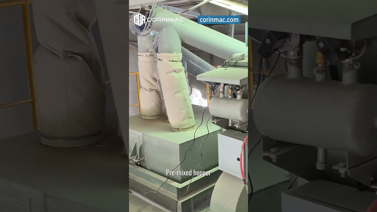 CORINMAC Vertical Dry Mortar Plant Installation in UAE | Compact & Automated Production Line