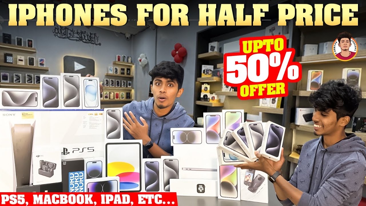 iPhone for Half Price | Upto 50% Offer💥 | Glitz & Gadgets | Naveen’s Thought