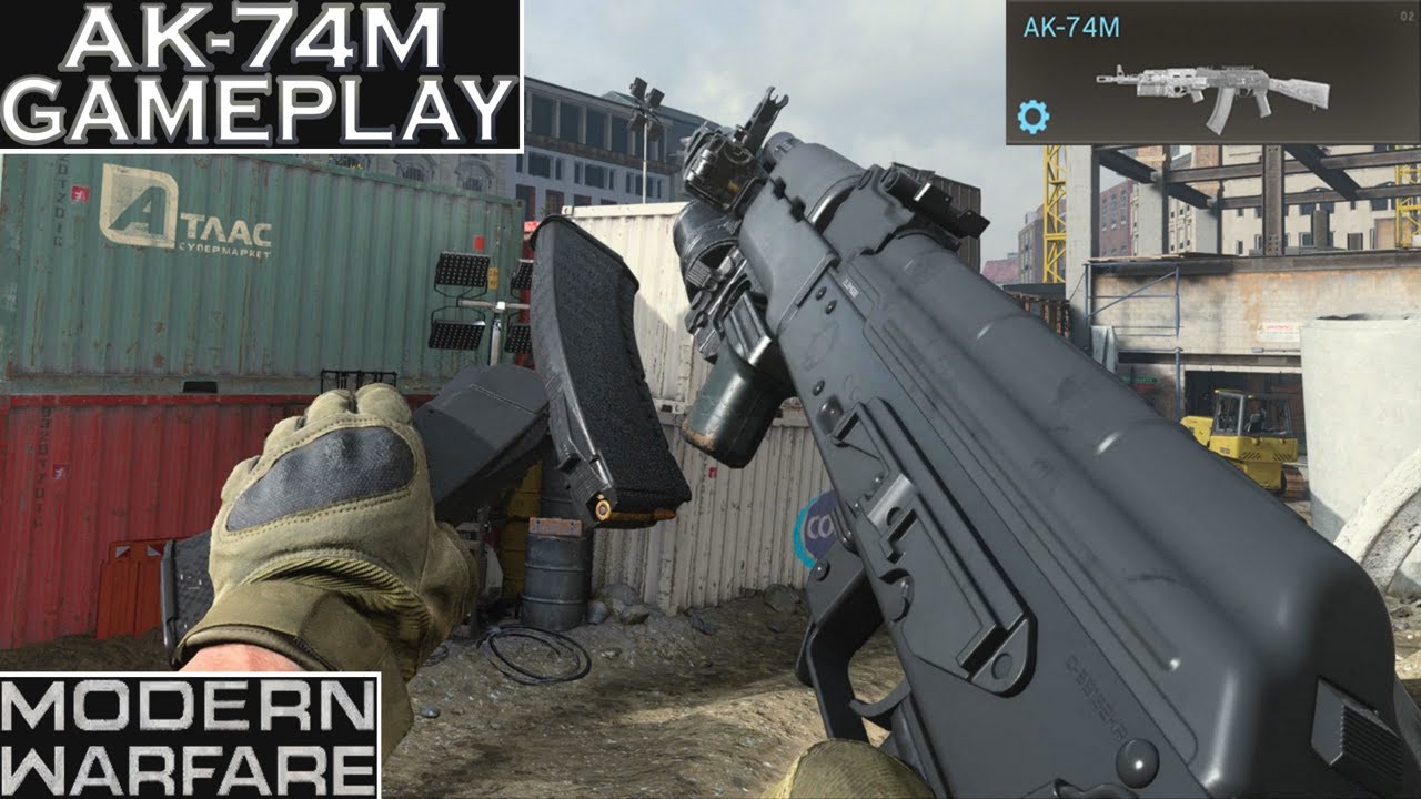 Modern Warfare AK-74M (AK-47) Gameplay