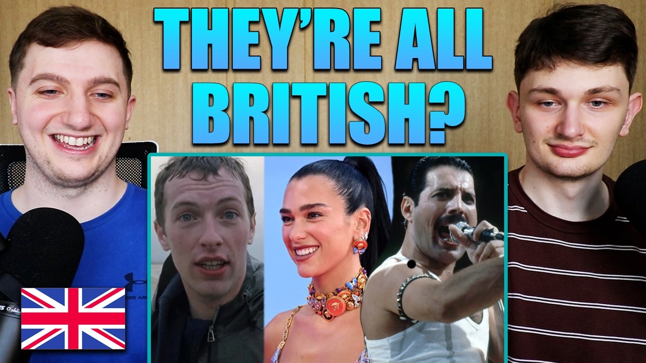 Americans React to Top 100 Most Streamed Songs By British Artists (Spotify)