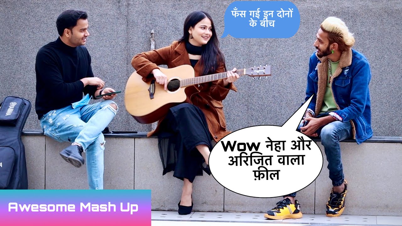 Arshi Saifi Randomly Singing Awesome Mash Up With Twist Reaction  | Siddharth Shankar