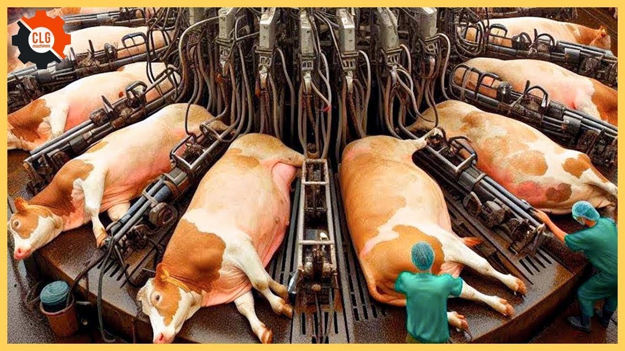 The Horrifying Truth Inside The World's Largest COW Processing Factory | CLG Machines