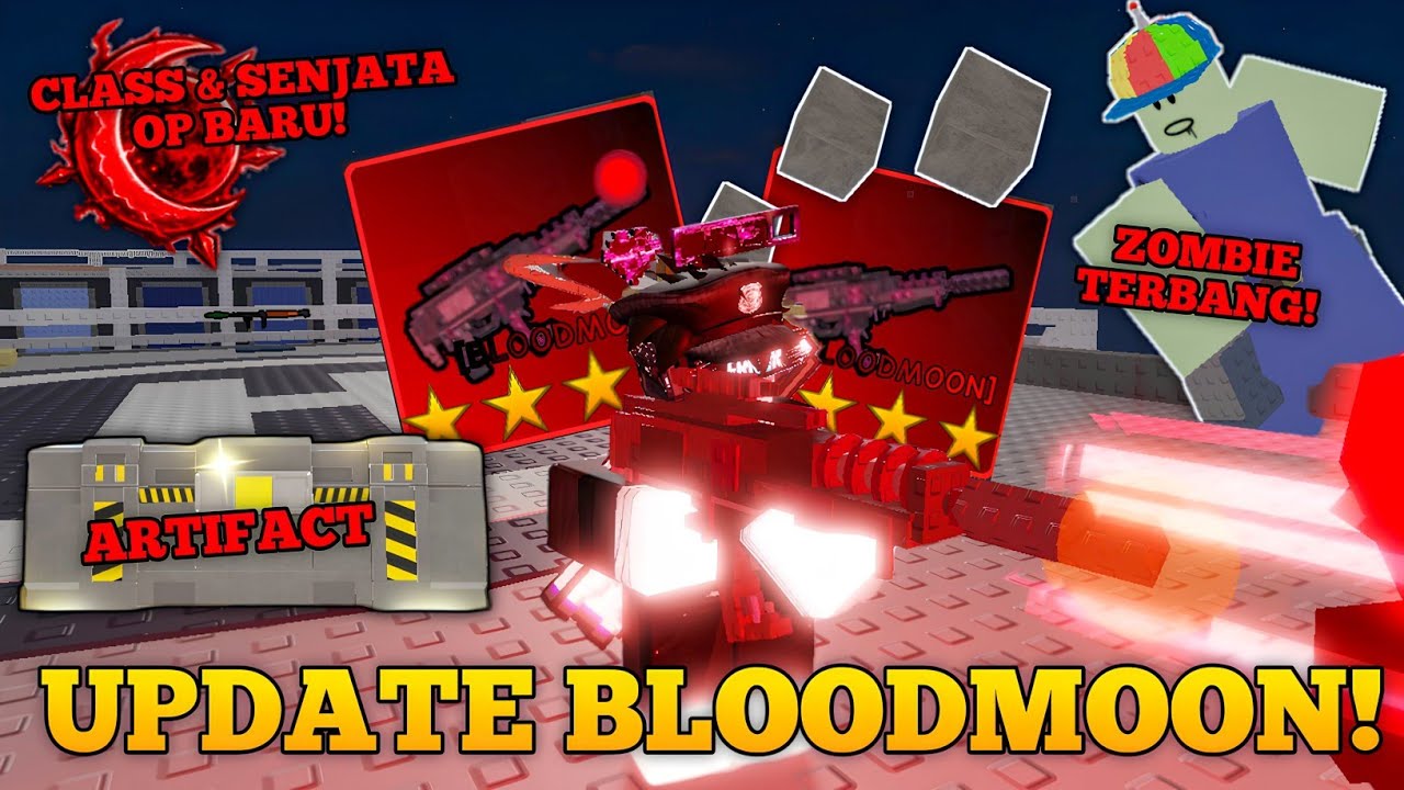 AKHIRNYA! Bahas UPDATE Besar BLOODMOON Event di Survive Zombie Arena Roblox