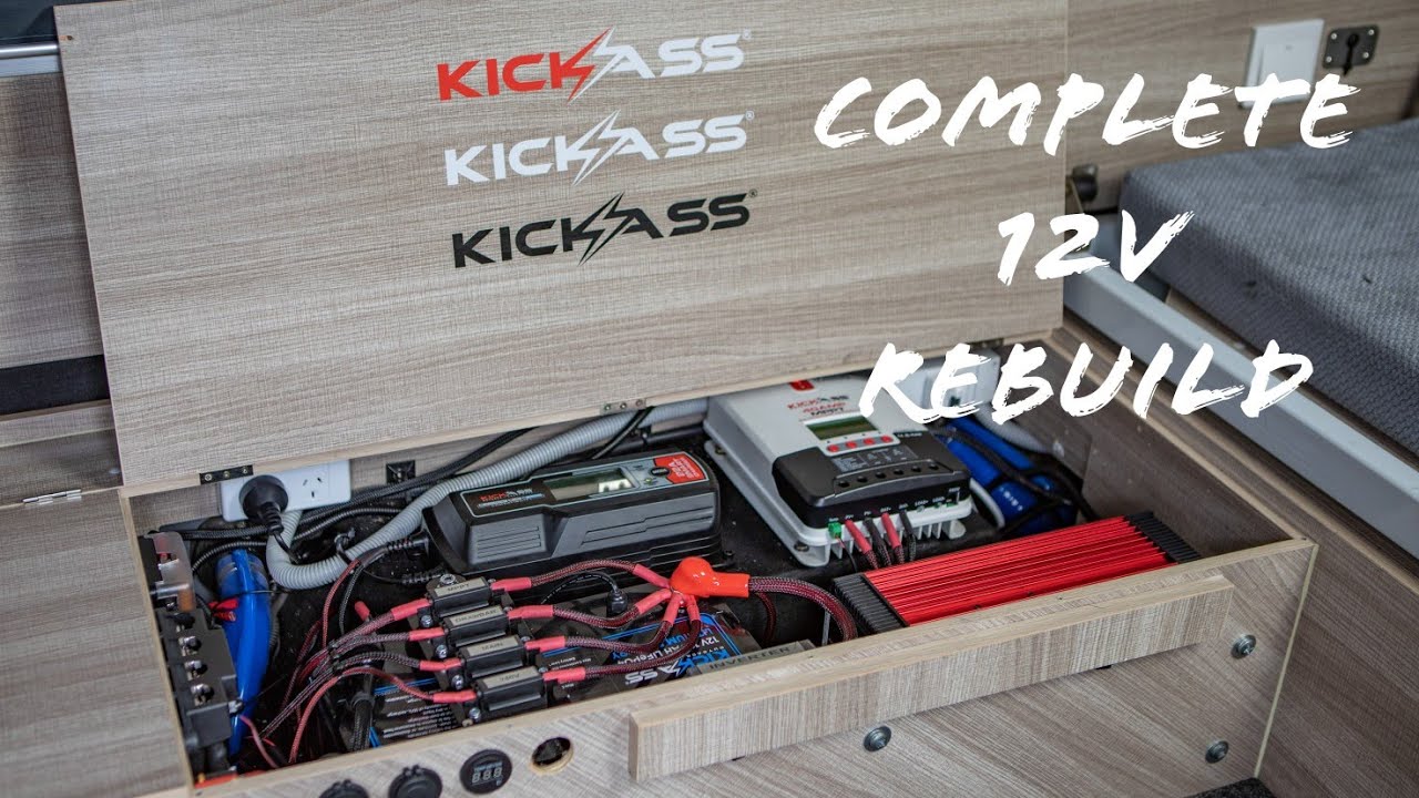 Complete Camper Trailer 12v Rebuild and Install - KickAss