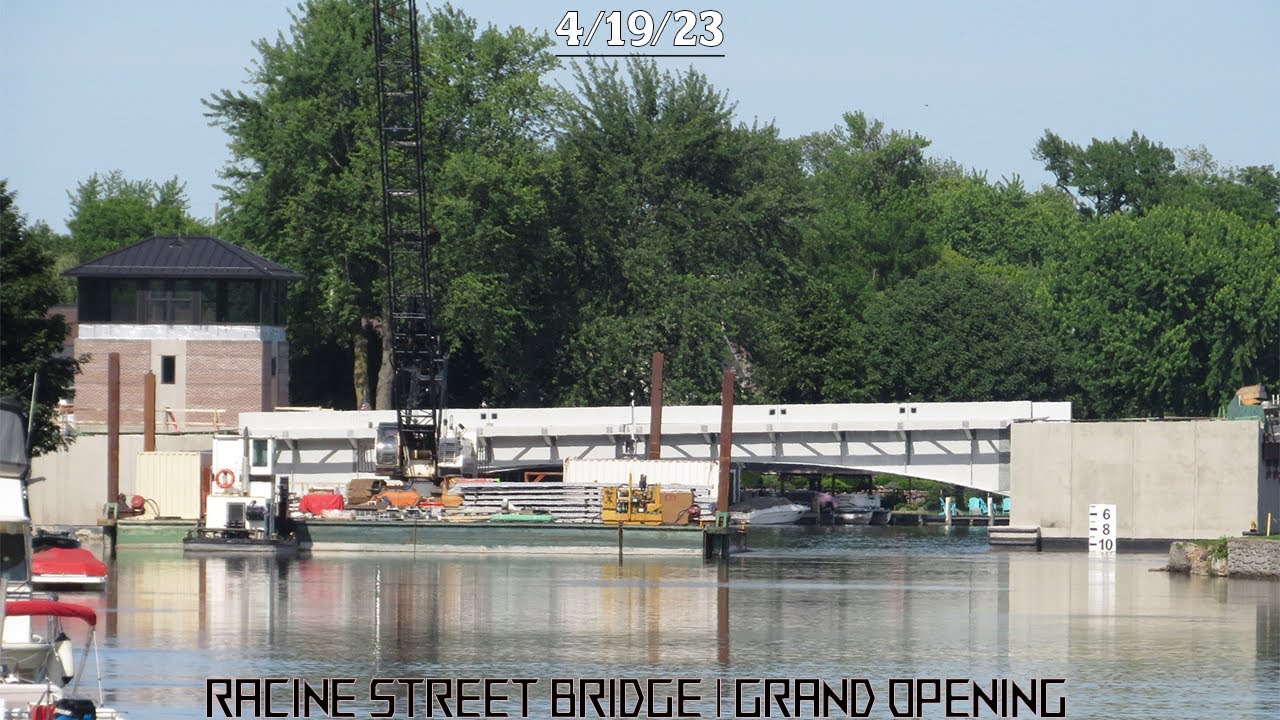Menasha Racine Street Bridge GRAND OPENING Ceremony 04-19-23