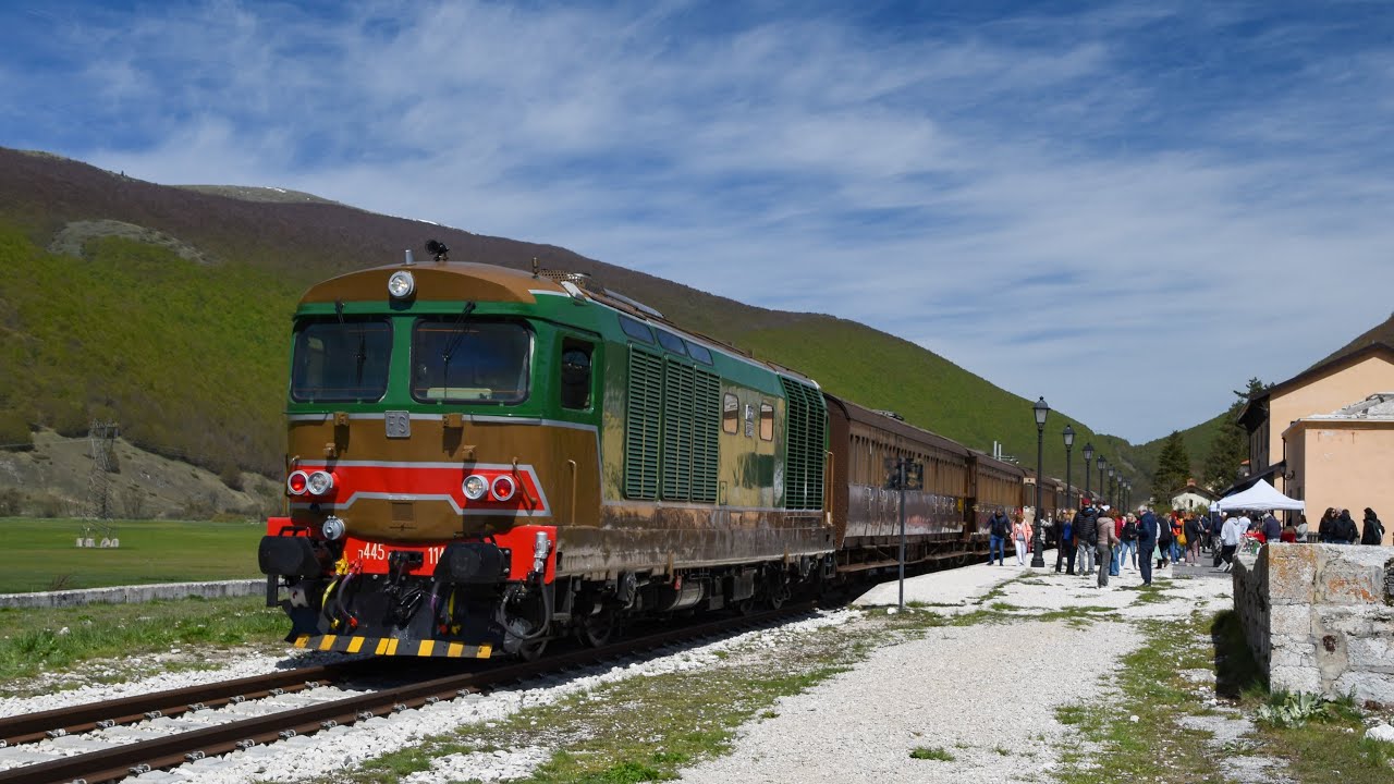 Sulla TRANSIBERIANA D'ITALIA, da SULMONA a CASTEL DI SANGRO, Domenica 28 Aprile 2024! N.2